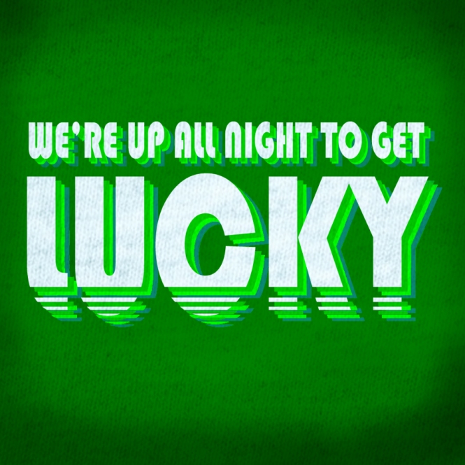 Daft Punk Get Lucky T-shirt