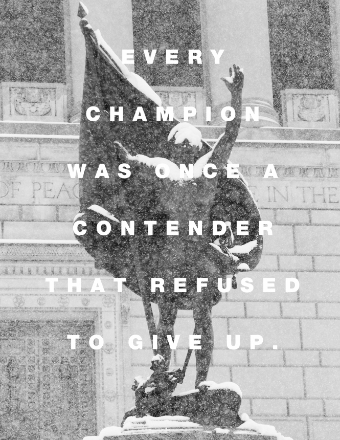 becoming a champion quote photo